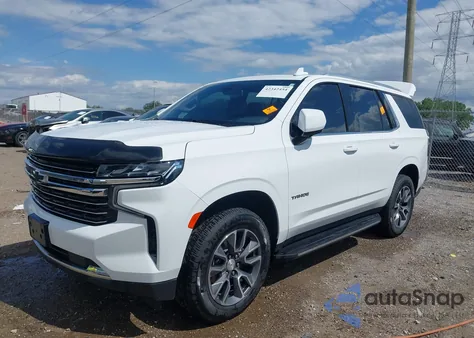 2021 Chevrolet Tahoe 4Wd Lt из США, поврежденный, VIN 1GNSKNKD1MR441712